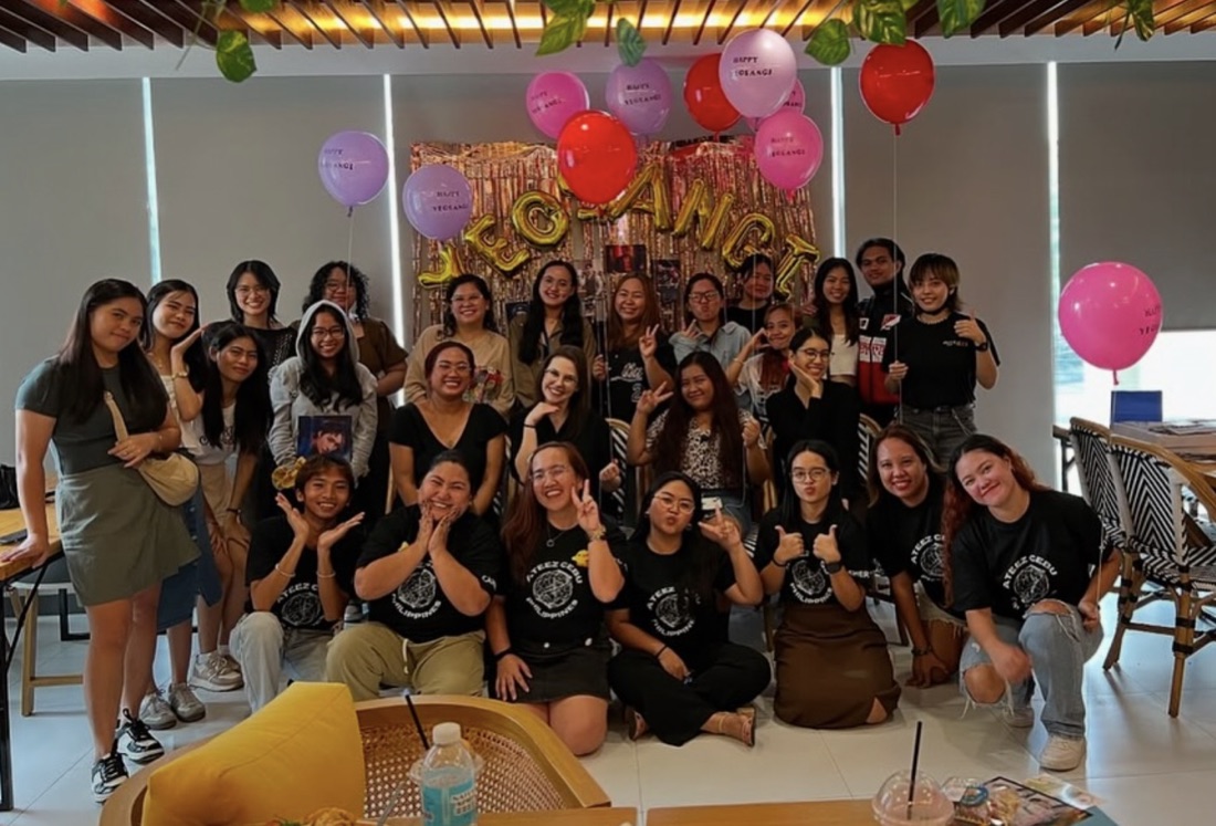 Birthday celebration at Te'Amo Café