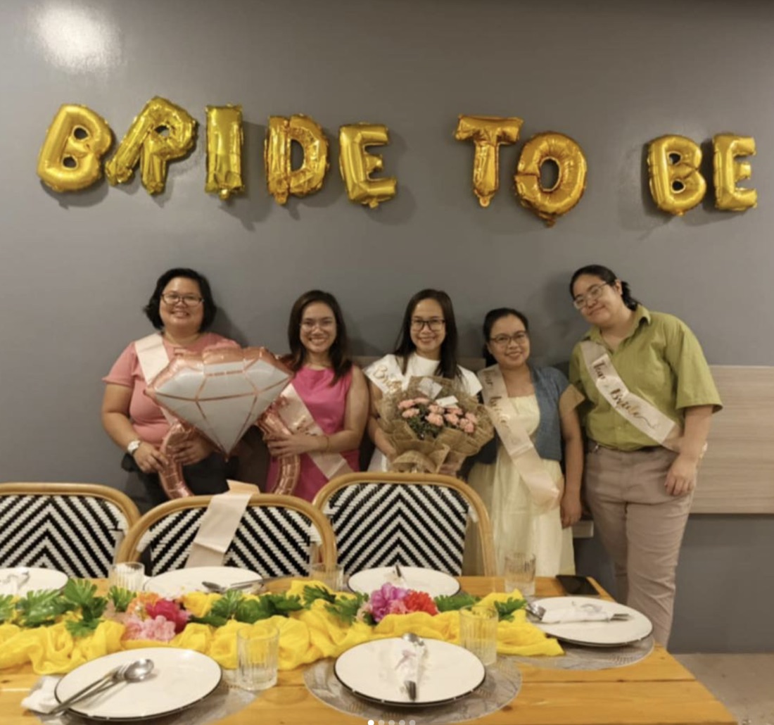 Bridal shower at Te'Amo Café